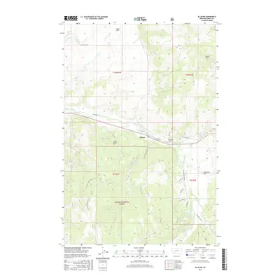 2017 Map of Elliston, 2017 Print