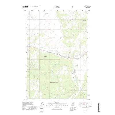 2020 Map of Elliston, 2020 Print