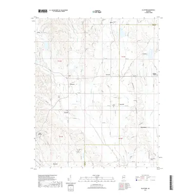 2018 Map of Ellistown, 2018 Print