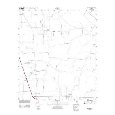 2012 Map of Ellisville, 2012 Print