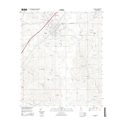 2015 Map of Ellisville, 2015 Print