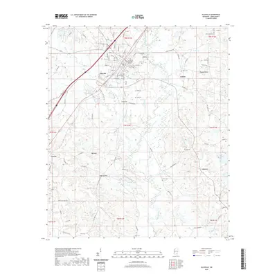 2020 Map of Ellisville, 2020 Print