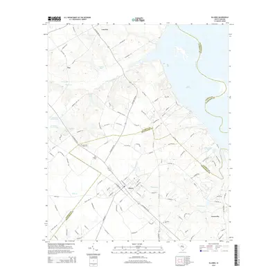 2014 Map of Elloree, 2014 Print