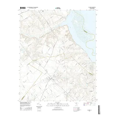 2017 Map of Elloree, 2017 Print