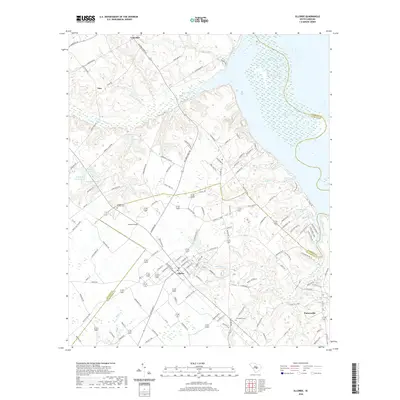 2020 Map of Elloree, 2020 Print