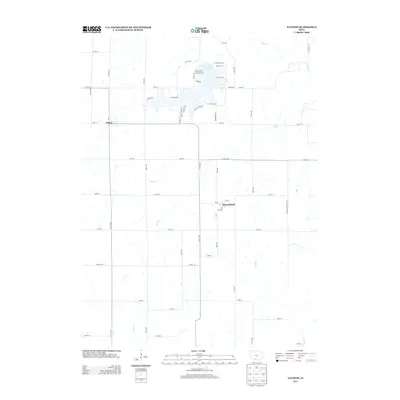 2013 Map of Ellston, 2013 Print