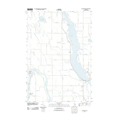 2011 Map of Ellsworth, 2011 Print