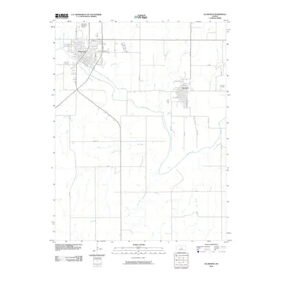 2009 Map of Ellsworth, 2009 Print