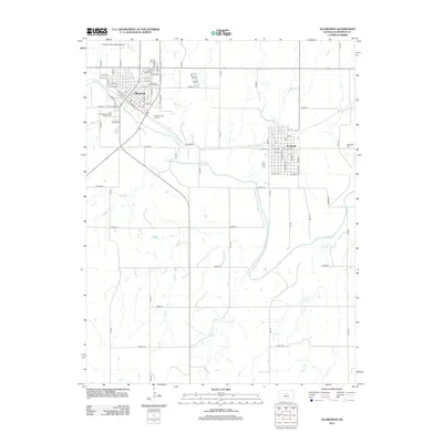 2012 Map of Ellsworth, 2012 Print