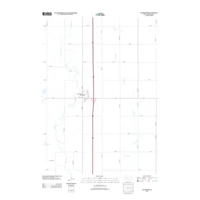 2013 Map of Ellsworth, 2013 Print