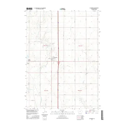 2015 Map of Ellsworth, 2015 Print