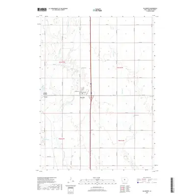 2018 Map of Ellsworth, 2018 Print