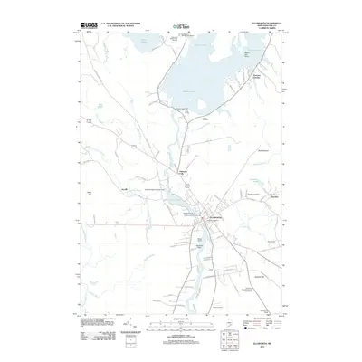 2011 Map of Ellsworth, 2011 Print
