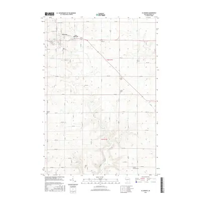 2015 Map of Ellsworth, 2015 Print