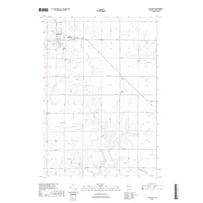 2018 Map of Ellsworth, 2018 Print