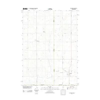 2013 Map of Ellsworth, 2013 Print