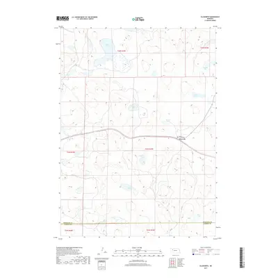 2017 Map of Ellsworth, 2017 Print