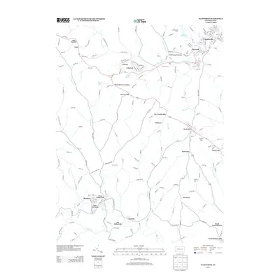 2013 Map of Ellsworth, 2013 Print