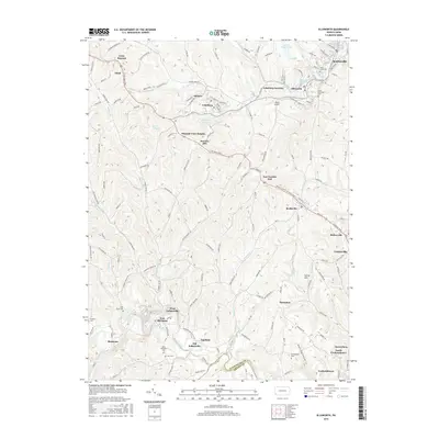 2016 Map of Ellsworth, 2016 Print