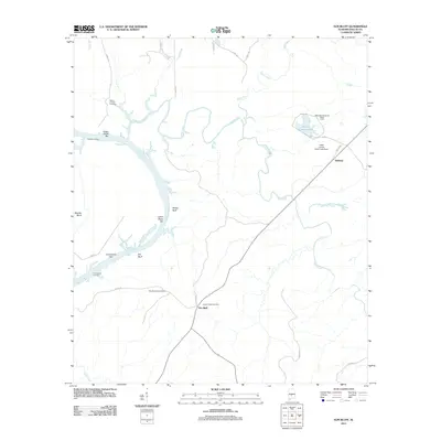 2011 Map of Elm Bluff, 2011 Print