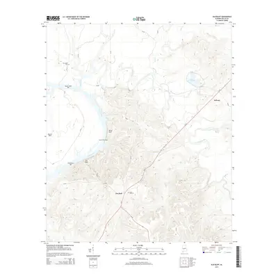 2014 Map of Elm Bluff, 2014 Print