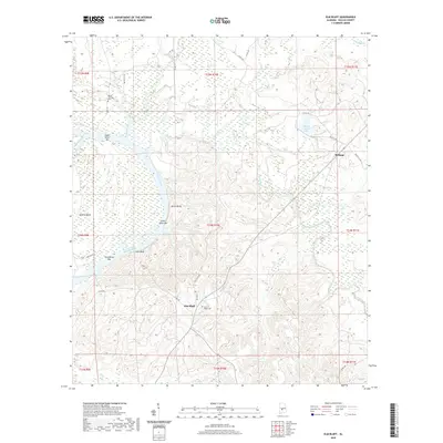 2020 Map of Elm Bluff, 2020 Print