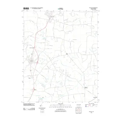 2010 Map of Elm City, 2010 Print