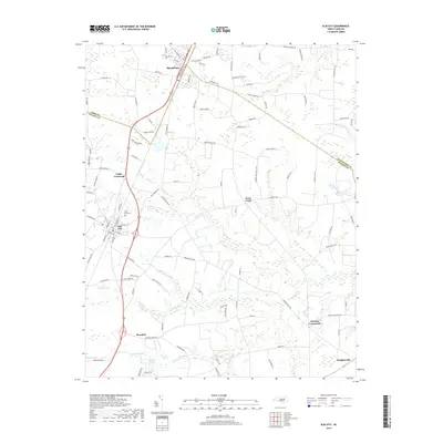 2019 Map of Elm City, 2019 Print