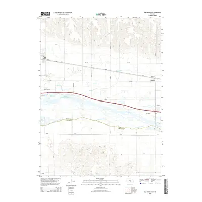 2014 Map of Elm Creek East, 2014 Print