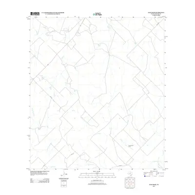 2012 Map of Elm Creek, 2012 Print