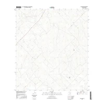 2016 Map of Elm Creek, 2016 Print