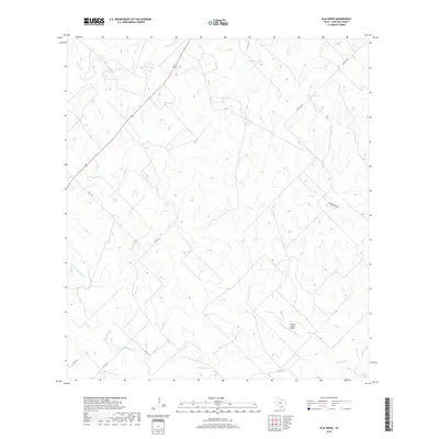 2019 Map of Elm Creek, 2019 Print