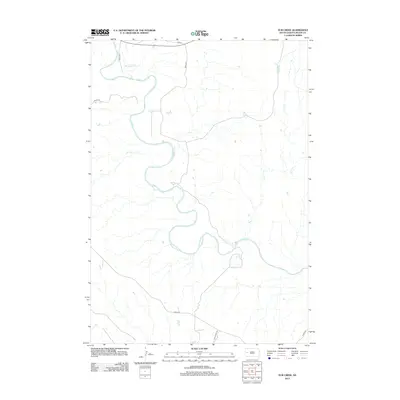 2012 Map of Elm Creek, 2012 Print