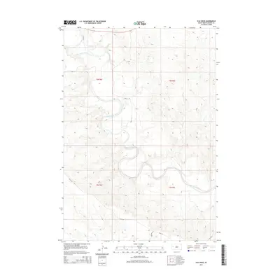 2015 Map of Elm Creek, 2015 Print