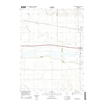 2014 Map of Elm Creek West, 2014 Print