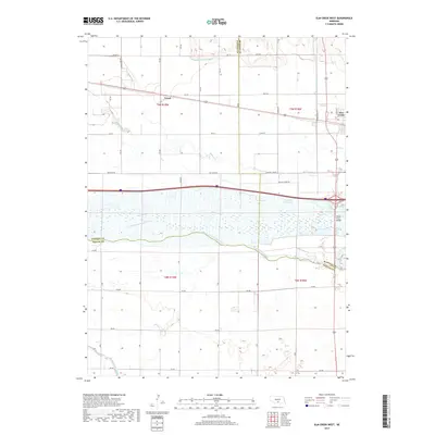 2017 Map of Elm Creek West, 2017 Print
