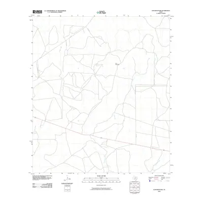 2010 Map of Elm Mountain, 2010 Print