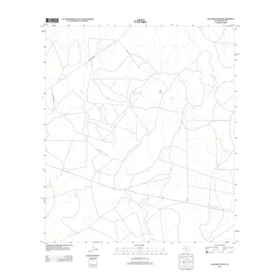 2012 Map of Elm Mountain, 2012 Print
