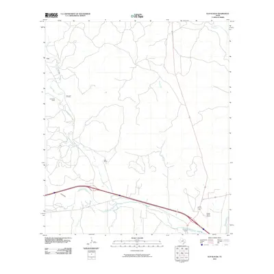 2010 Map of Elm Slough, 2010 Print