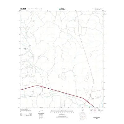2012 Map of Elm Slough, 2012 Print