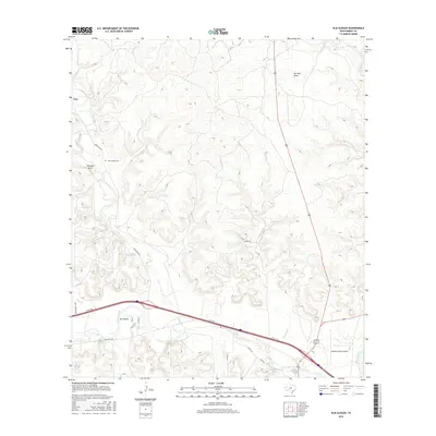 2016 Map of Elm Slough, 2016 Print