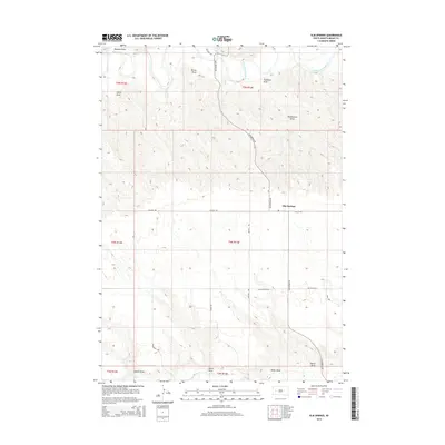 2015 Map of Elm Springs, 2015 Print