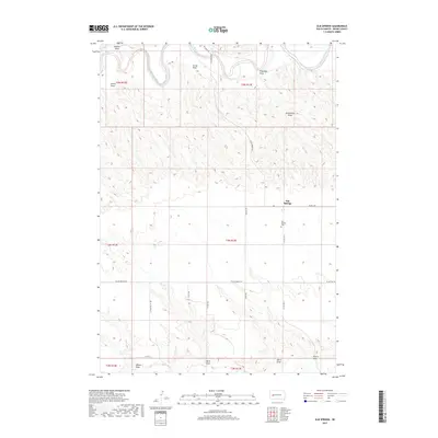 2017 Map of Elm Springs, 2017 Print
