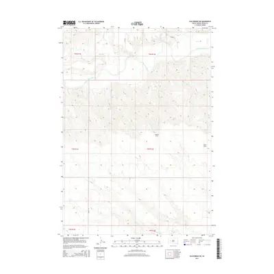 2015 Map of Elm Springs SW, 2015 Print