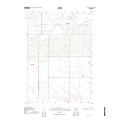 2017 Map of Elm Springs SW, 2017 Print