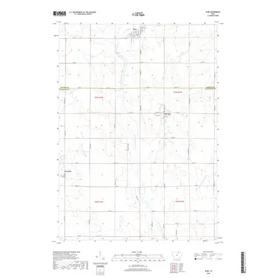 2018 Map of Elma, 2018 Print