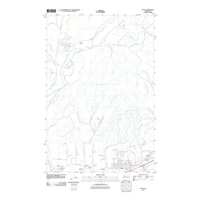 2011 Map of Elma, 2011 Print