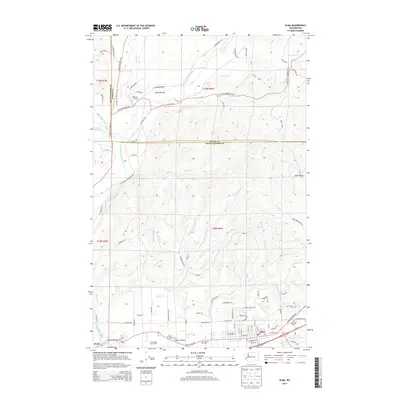 2014 Map of Elma, 2014 Print