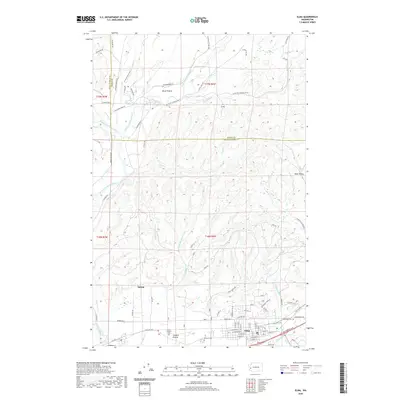 2020 Map of Elma, 2020 Print