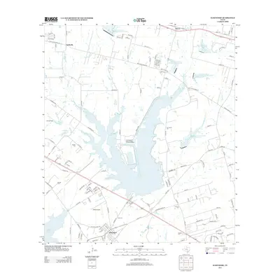 2013 Map of Elmendorf, 2013 Print